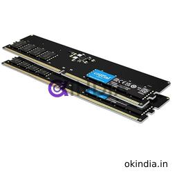 16GB DDR5 Desktop RAM|Memory Crucial 5600Mhz
