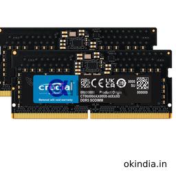16GB DDR5 Laptop RAM|Memory Crucial 5600 Mhz