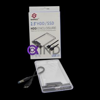 2.5 Hdd Ssd Enclosure Casing Usb 3.0 Speed Transparent Casing
