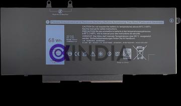 4Gvmp Dell Latitude 5400 5500 5410 5510 Precision 3540 3550 Inspiron 7590 7591 7791 2-In-1 1Rf7Wm 9Jryt 09Jryt 09Jryry 0X77Xy 0C5Gv2 Series Compatible Laptops Battery.