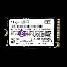 512 GB M.2 NVME 2242 SSD hynix