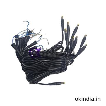 Acer Laptop Dccable 19V 3.42 Adaptor Cable Blue/Yellow Tip Size: 5.5Mm X 1.7Mm