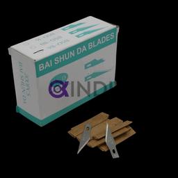 Bai Shun Da Blades 200Pcs Size Bsd-11A Surgical Blades Tool Scalpel Blades High Carbon Steel Blades