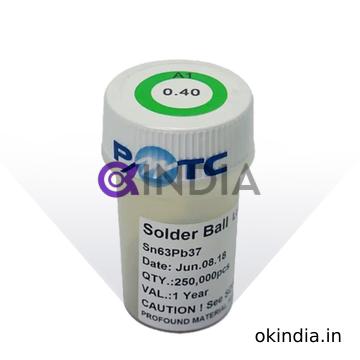 BALLS 0.40 BGA SOLDER BALLS FOR REBALLING BGA REWORK REPAIR TOOLS DIAMETER: 0.40MM 2.5 LAC
