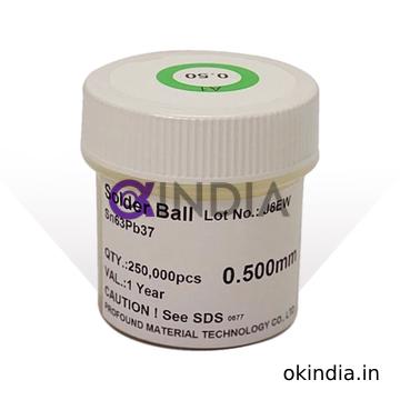BALLS 0.50 BGA SOLDER BALLS FOR REBALLING BGA REWORK REPAIR TOOLS DIAMETER: 050MM 2.5 LAC