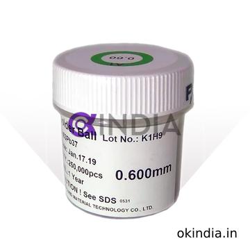 BALLS 0.60 BGA SOLDER BALLS FOR REBALLING BGA REWORK REPAIR TOOLS DIAMETER: 0.60MM 2.5 LAC