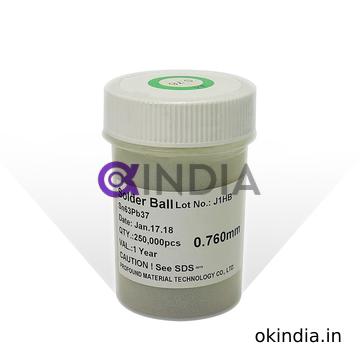 BALLS 0.76 BGA SOLDER BALLS FOR REBALLING BGA REWORK REPAIR TOOLS DIAMETER: 0.76MM 2.5 LAC
