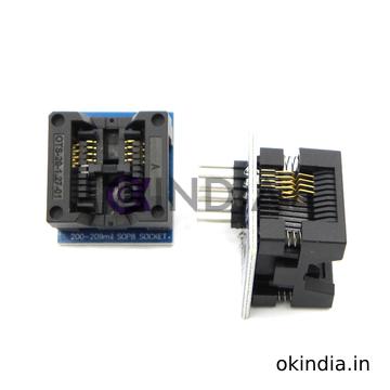 Bios Head Sop8 Adapter Wide 200-209Mil Socket Programmer Adapter 8Pin Big