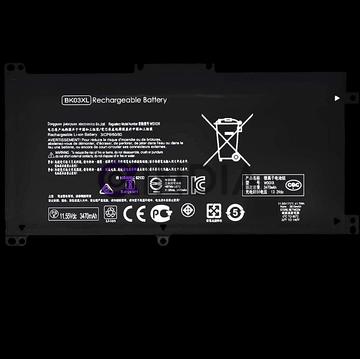 Bk03Xl Hp Pavilion X360 14-Ba 14-Ba015Nw 14-Ba022Nw 14-Ba024Nw 14-Ba102Nw 14-Ba104Nw Compatible Laptops Battery.