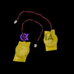 Cmos Battery 2 Pin Wire Cr2032 3.0V 24H Yellow Color Made In India