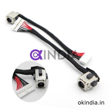 Dc Jack For Asus Fx505 FX506 FA506 FX706 FA706 8Pin Dc Jack Brand New With Wire Charging Port Power Jack
