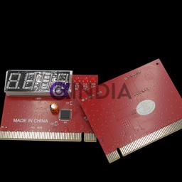 Debug Card 4 Digit For Desktop Motherboard Testing With Manual Computer Pci Test Card Motherboard Led 4-Digit Diagnostic Tester Pc Analyzer