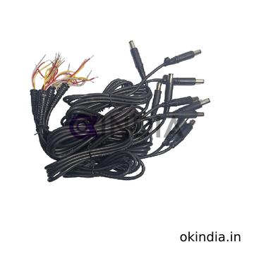 Dell Laptop Charger Dc Cable 19.5V 3.34A 19.5V 4.62A Adaptor Cable Pin Size 7.4 X 5.0 Mm