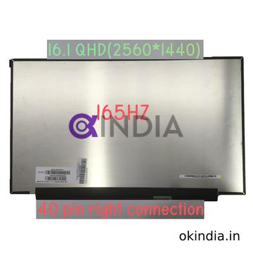 Gaming Laptop Screen 16.1 Qhd 2560X1440 40 Pin Ips 165Hz Laptop Screen