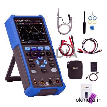OWON HDS242 HANDHELD DIGITAL OSCILLOSCOPE MULTIMETER DUAL CHANNEL USB TYPEC 40MHZ CRO DSO