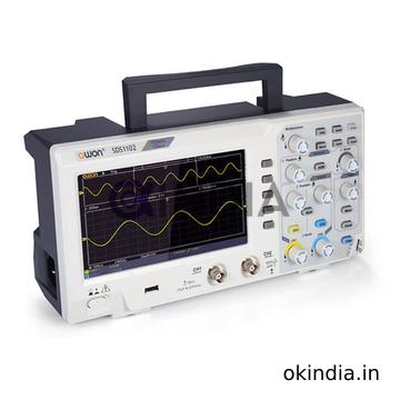 OWON SDS1102 DIGITAL STORAGE DUAL CHANNEL 100MHZ STORAGE OSCILLOSCOPE WITH SCPI LAB CRO DSO