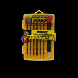 Power 9128 Screw Driver High Quality Precision Telecommunication Tools 12In1 Screw Driver Smooth Gripping