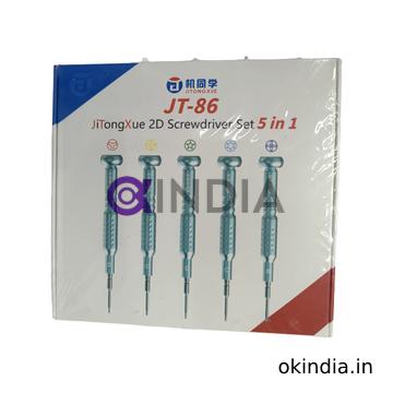 Screwdriver Set 5IN1 JTX JT-86 with Magnetic and None slip handle
