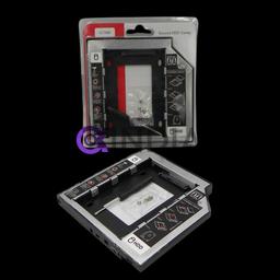 Second Hdd Caddy 12.7Mm Hdd Caddy 2Nd Sata Internal Cd Dvd-Rom To Expanded Data Storage