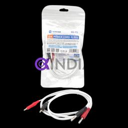 Sunshine Ss-911 10Amp Dual Alligator Clip Connector Oscilloscope For Test Probe